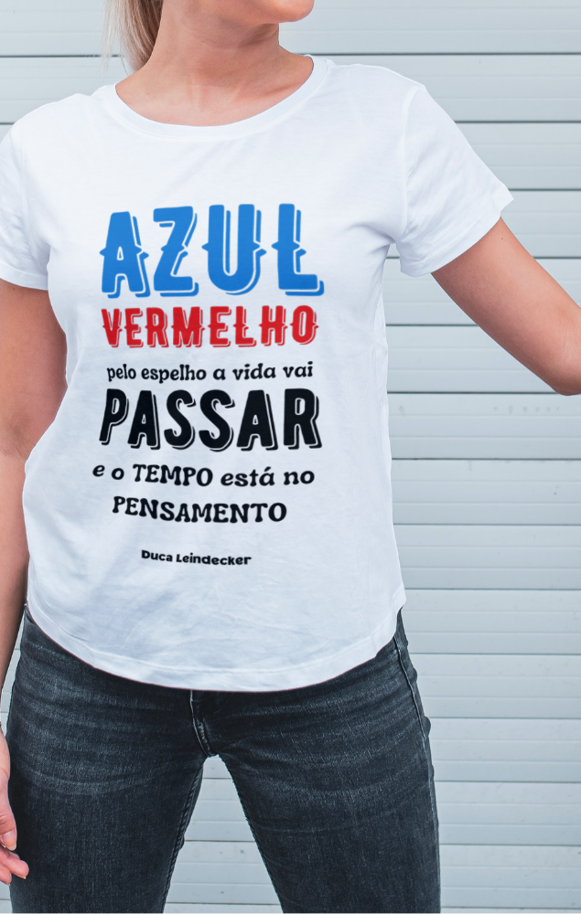 Foto do produto Camiseta O Amanhã Colorido - Colors | Branca
